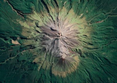 Mt Taranaki Satelitte - © ANIMA